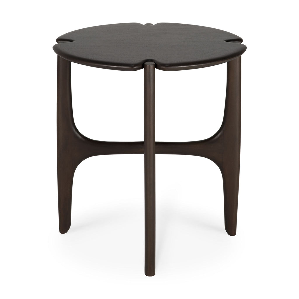 PI Side Table, Mahogany Dark Brown