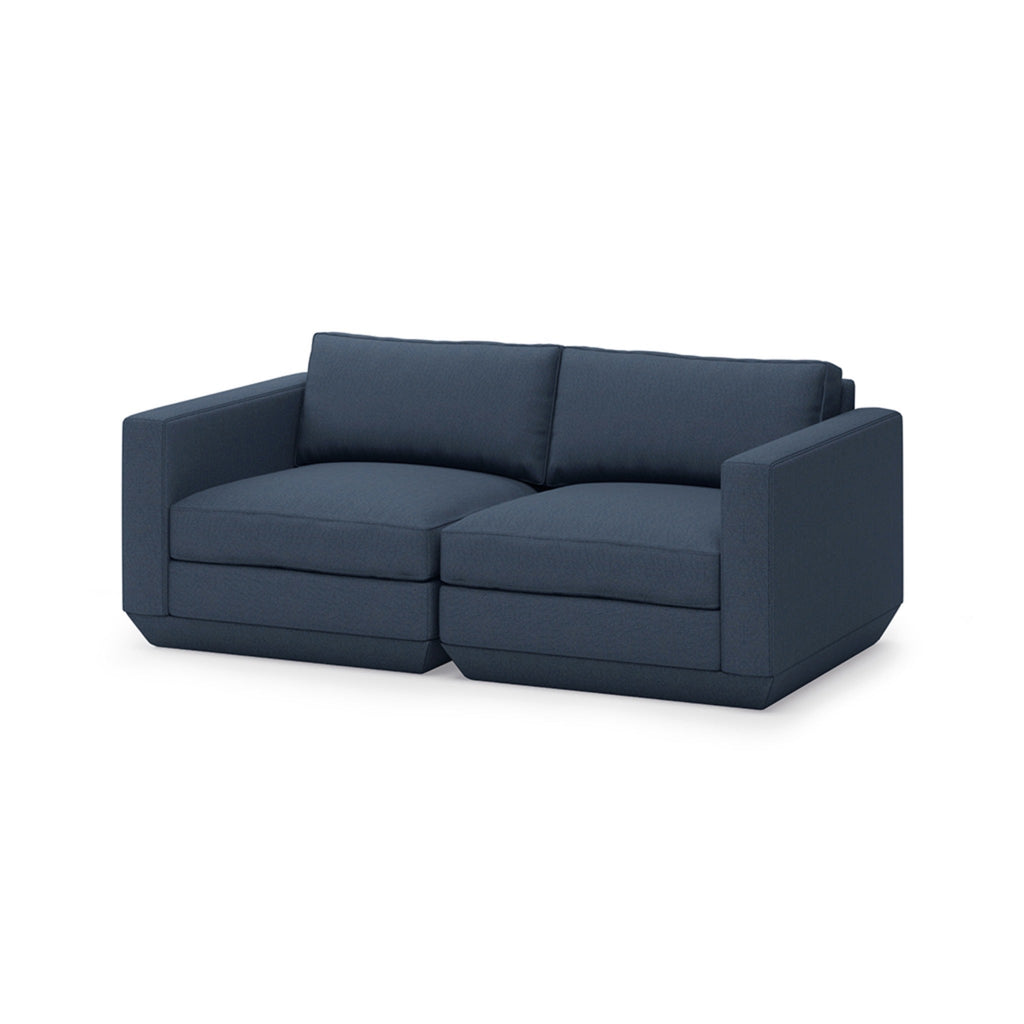 Podium 2PC Sofa - Sage Interiorsgussofa