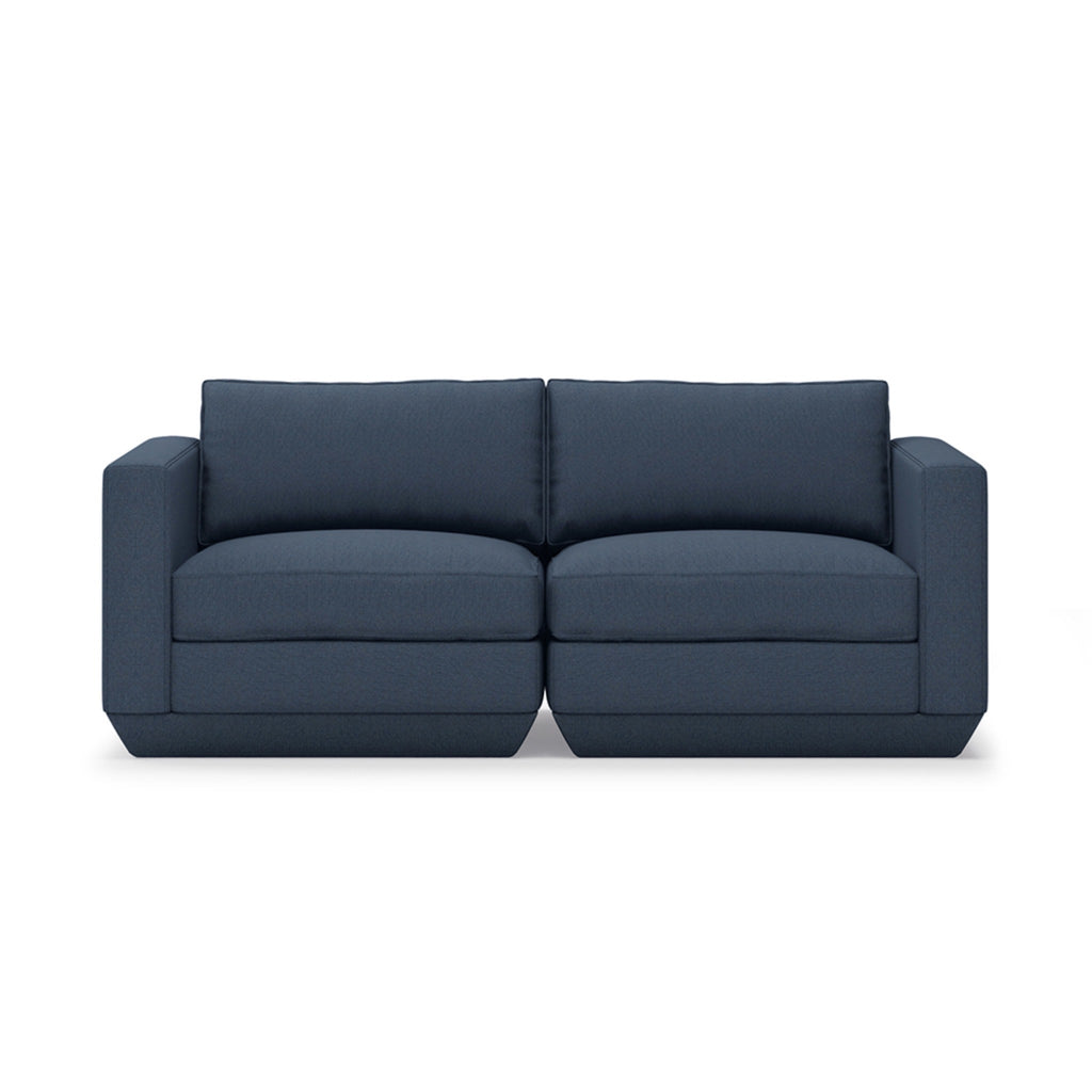 Podium 2PC Sofa - Sage Interiorsgussofa