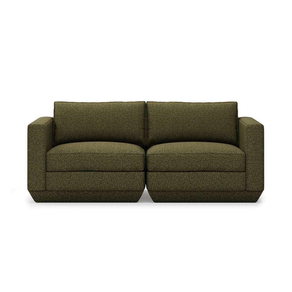 Podium 2PC Sofa - Sage Interiorsgussofa