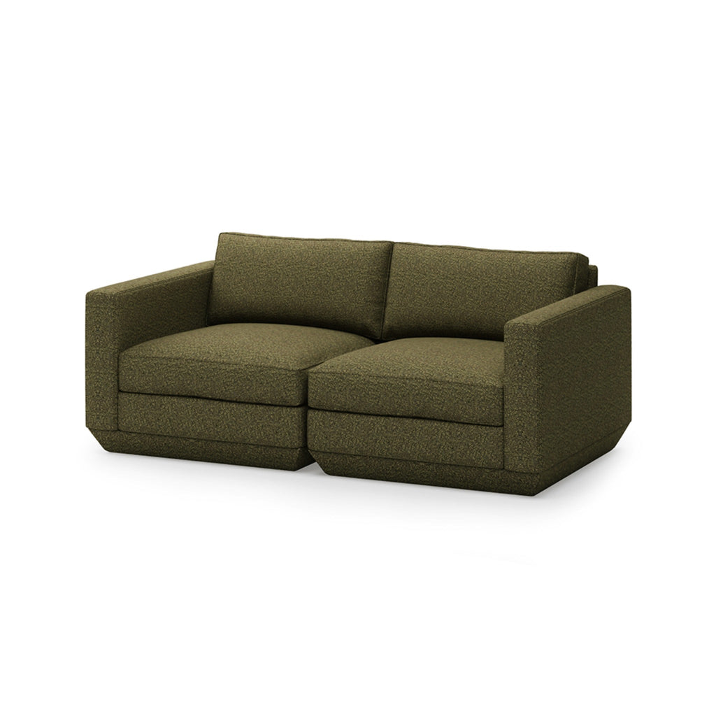 Podium 2PC Sofa - Sage Interiorsgussofa