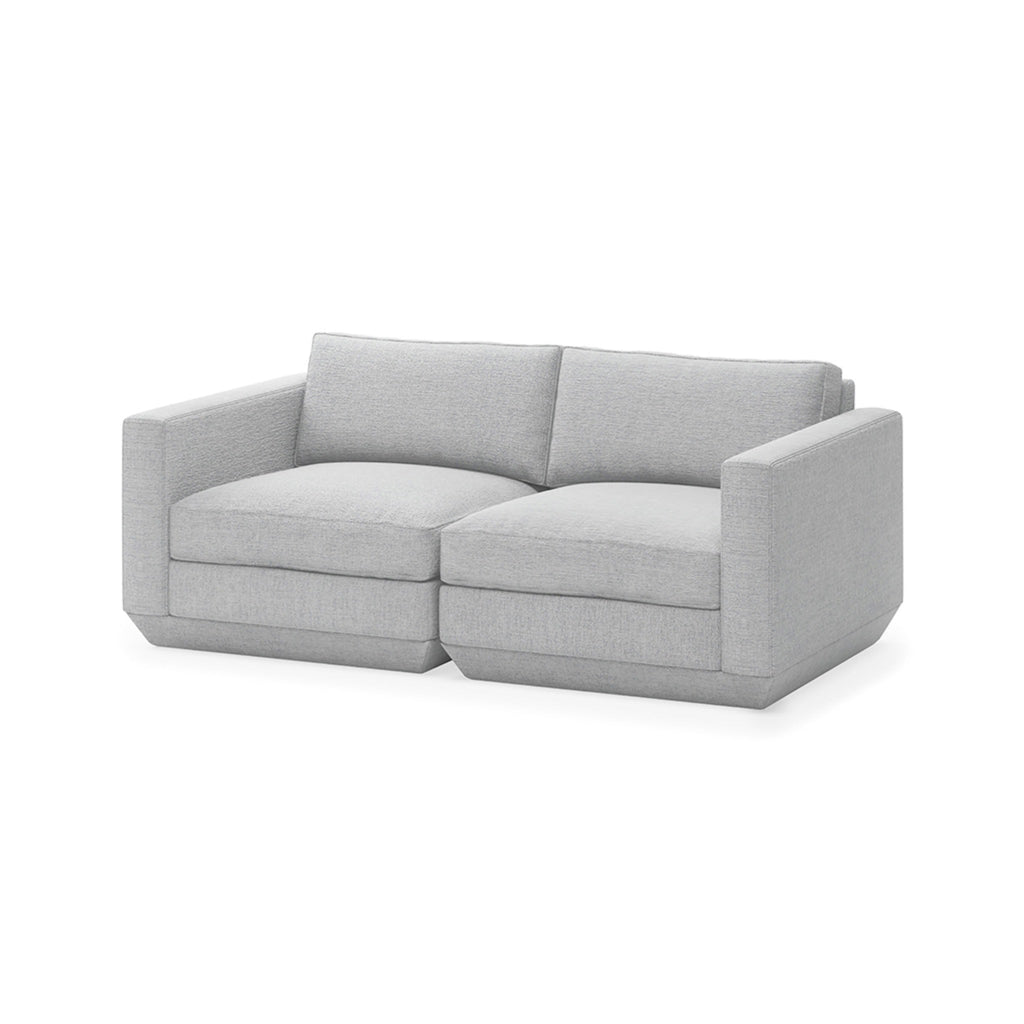 Podium 2PC Sofa - Sage Interiorsgussofa