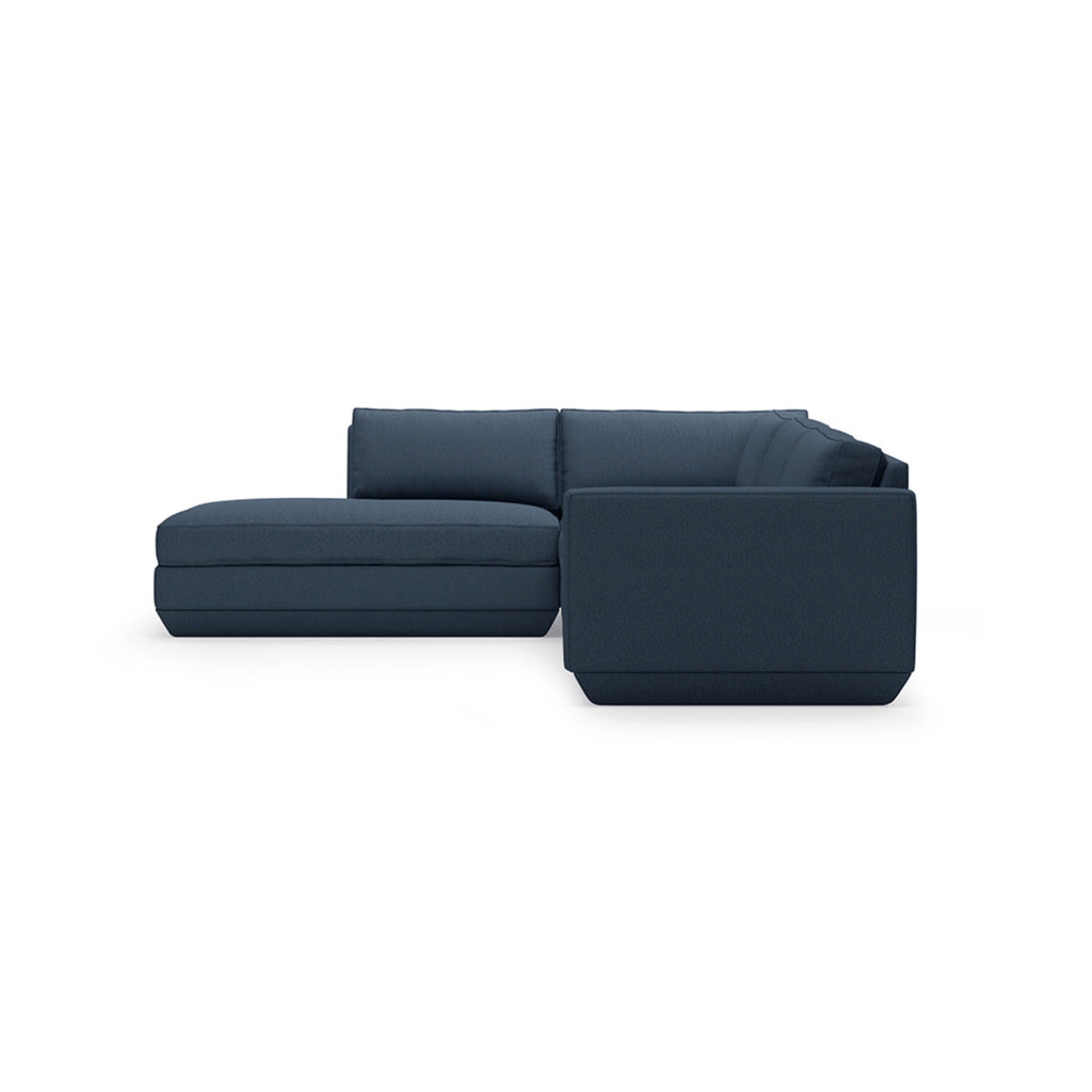 Podium 4PC Lounge Sectional A - Left Facing - Sage InteriorsgusSectional