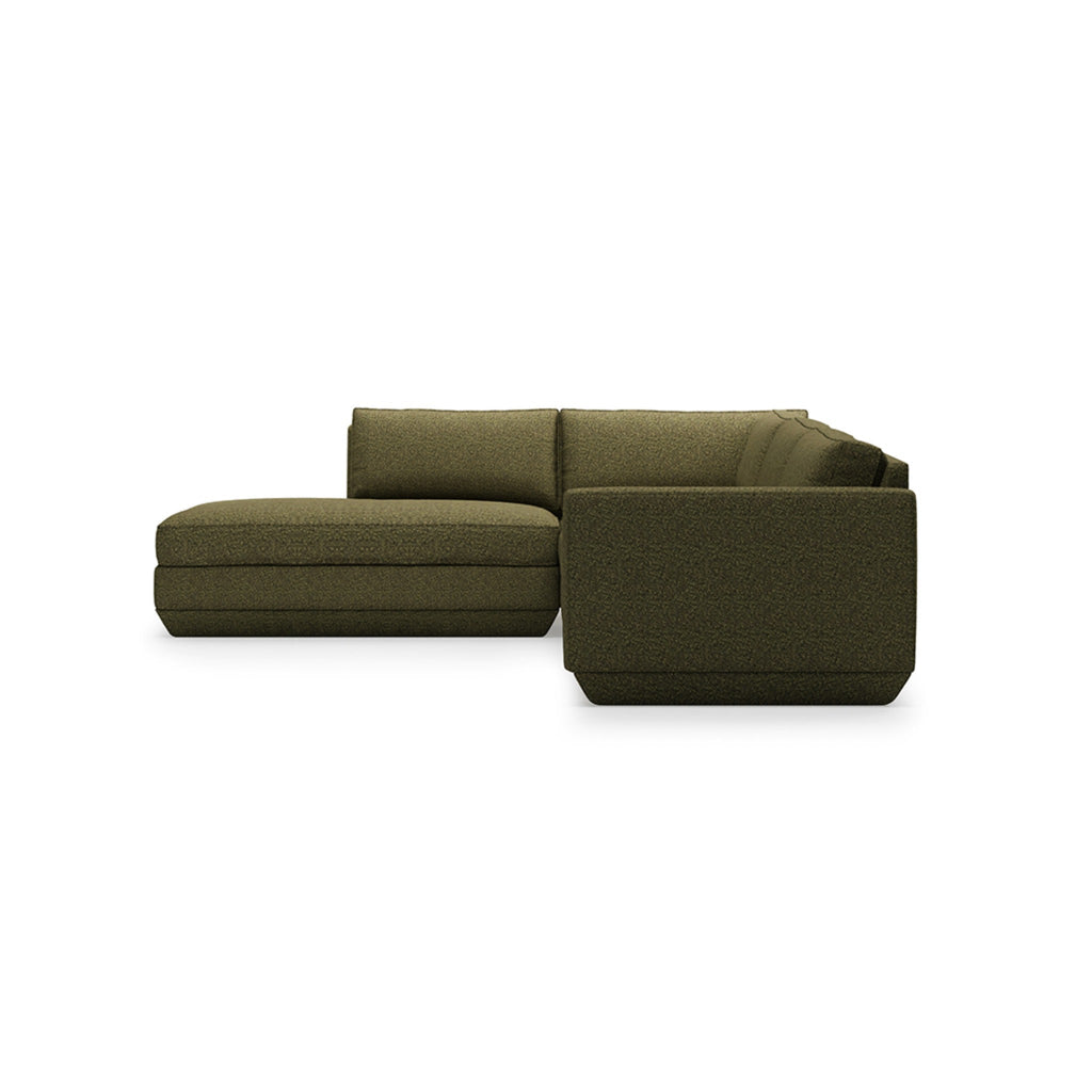 Podium 4PC Lounge Sectional A - Left Facing - Sage InteriorsgusSectional