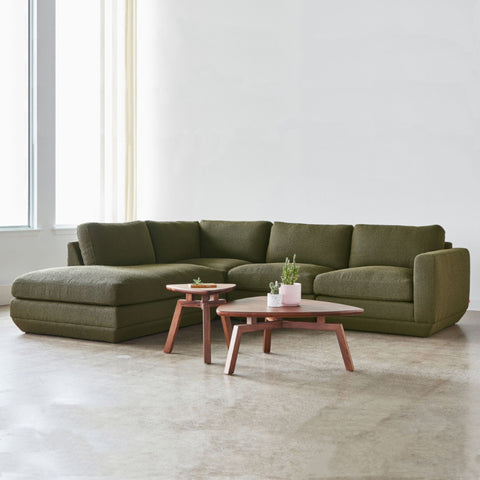 Podium 4PC Lounge Sectional A - Left Facing - Sage InteriorsgusSectional