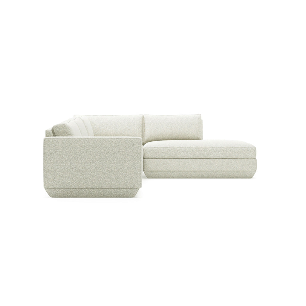 Podium 4PC Lounge Sectional A - Right Facing - Sage InteriorsgusSectional