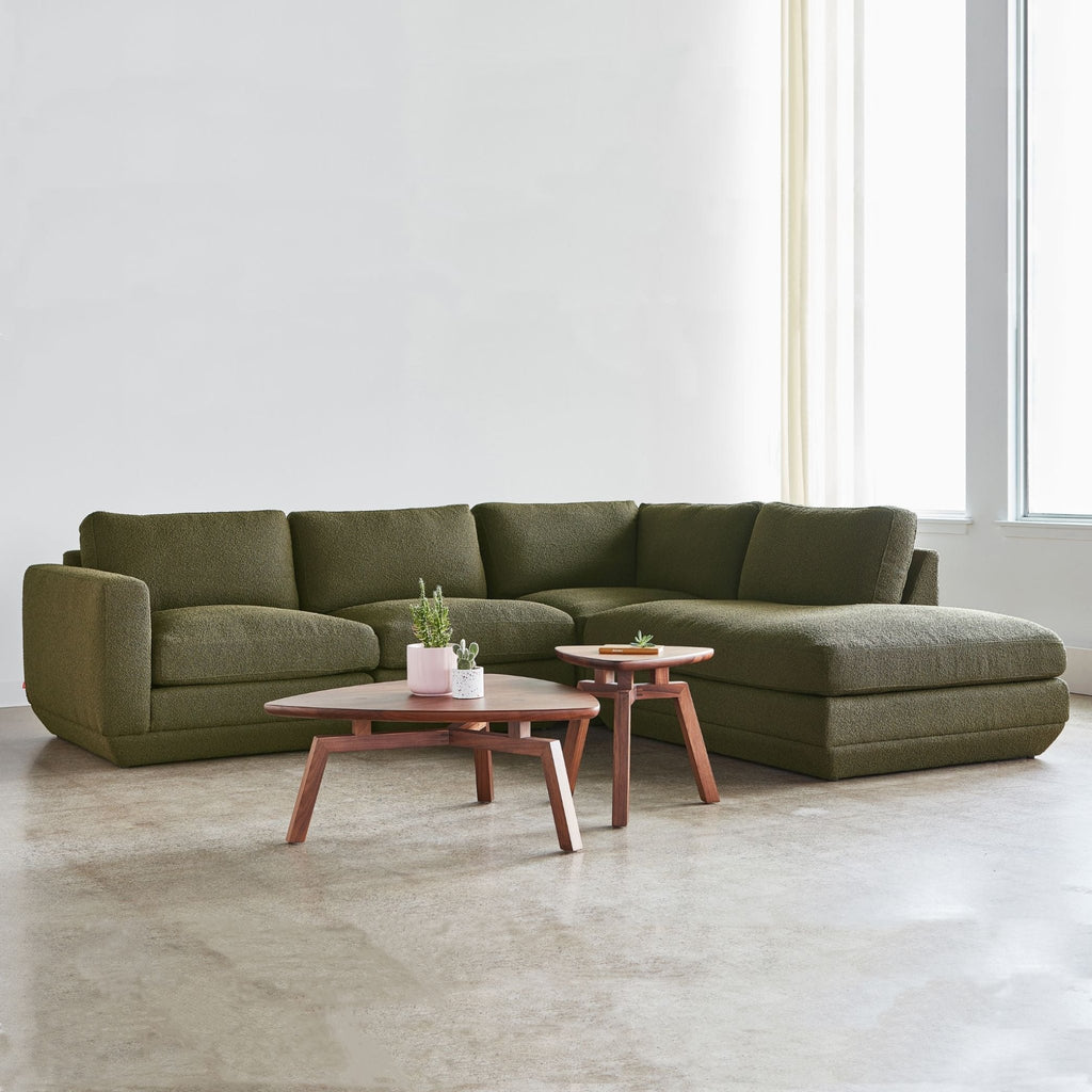 Podium 4PC Lounge Sectional A - Right Facing - Sage InteriorsgusSectional