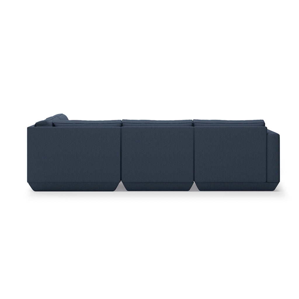 Podium 4PC Lounge Sectional A - Right Facing - Sage InteriorsgusSectional