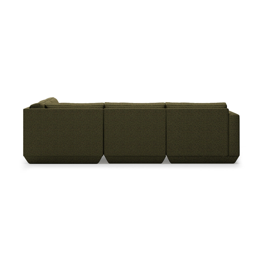 Podium 4PC Lounge Sectional A - Right Facing - Sage InteriorsgusSectional