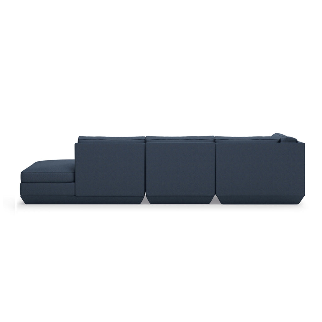 Podium 4PC Lounge Sectional B - Left Facing - Sage InteriorsgusSectional