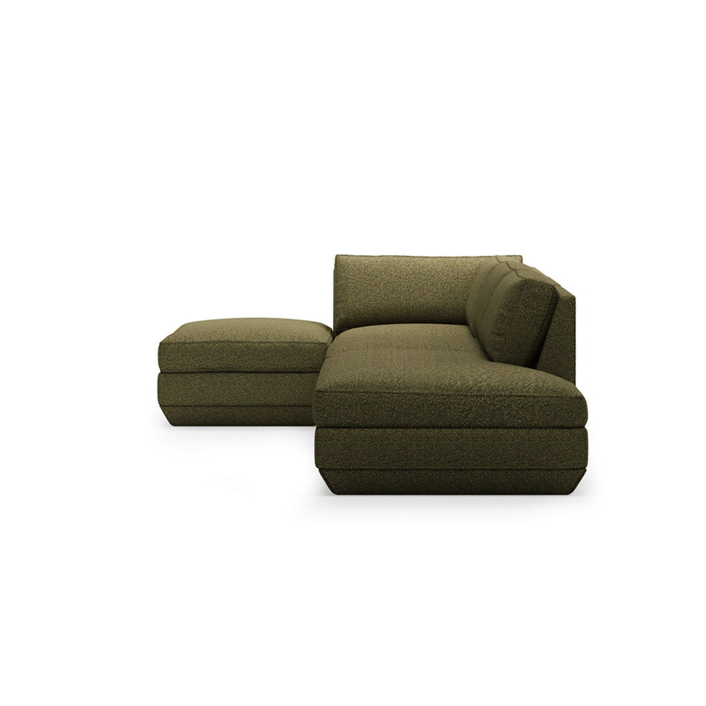 Podium 4PC Lounge Sectional B - Left Facing - Sage InteriorsgusSectional