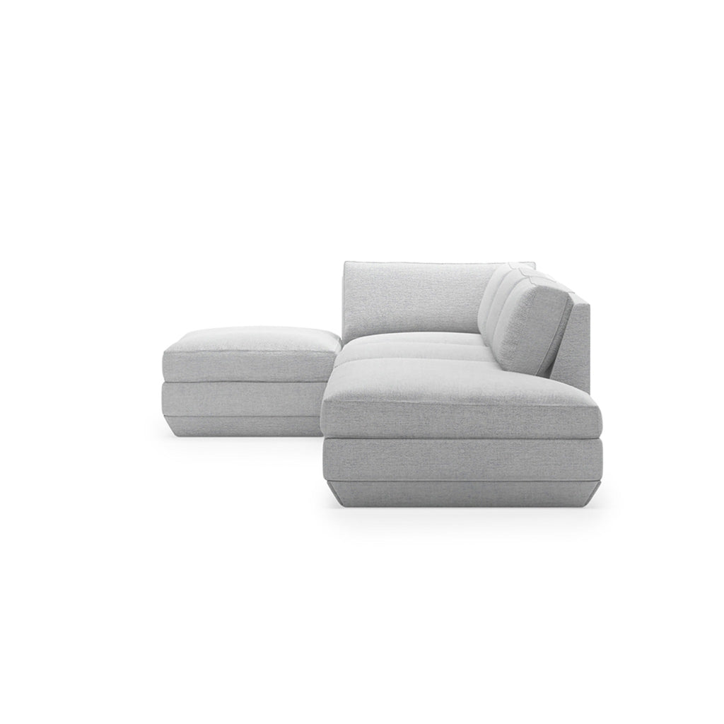 Podium 4PC Lounge Sectional B - Left Facing - Sage InteriorsgusSectional