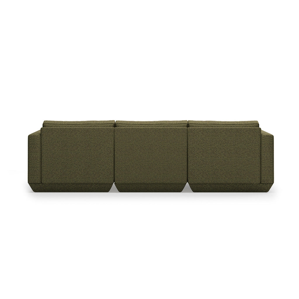 Podium 4PC Sectional - Left Facing - Sage InteriorsgusSectional