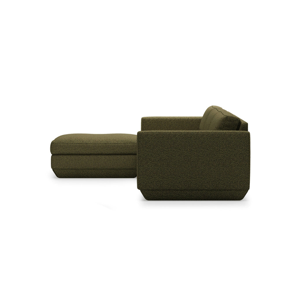 Podium 4PC Sectional - Left Facing - Sage InteriorsgusSectional