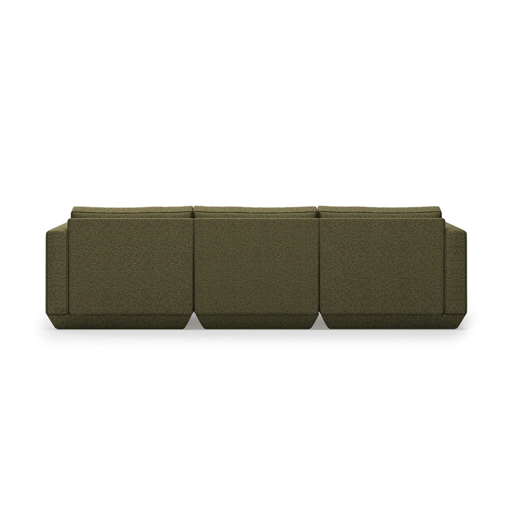 Podium 4PC Sectional - Right Facing - Sage InteriorsgusSectional