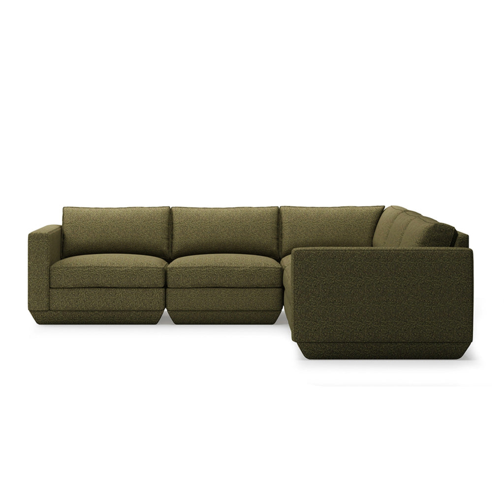 Podium 5PC Corner Sectional - Sage InteriorsgusSectional