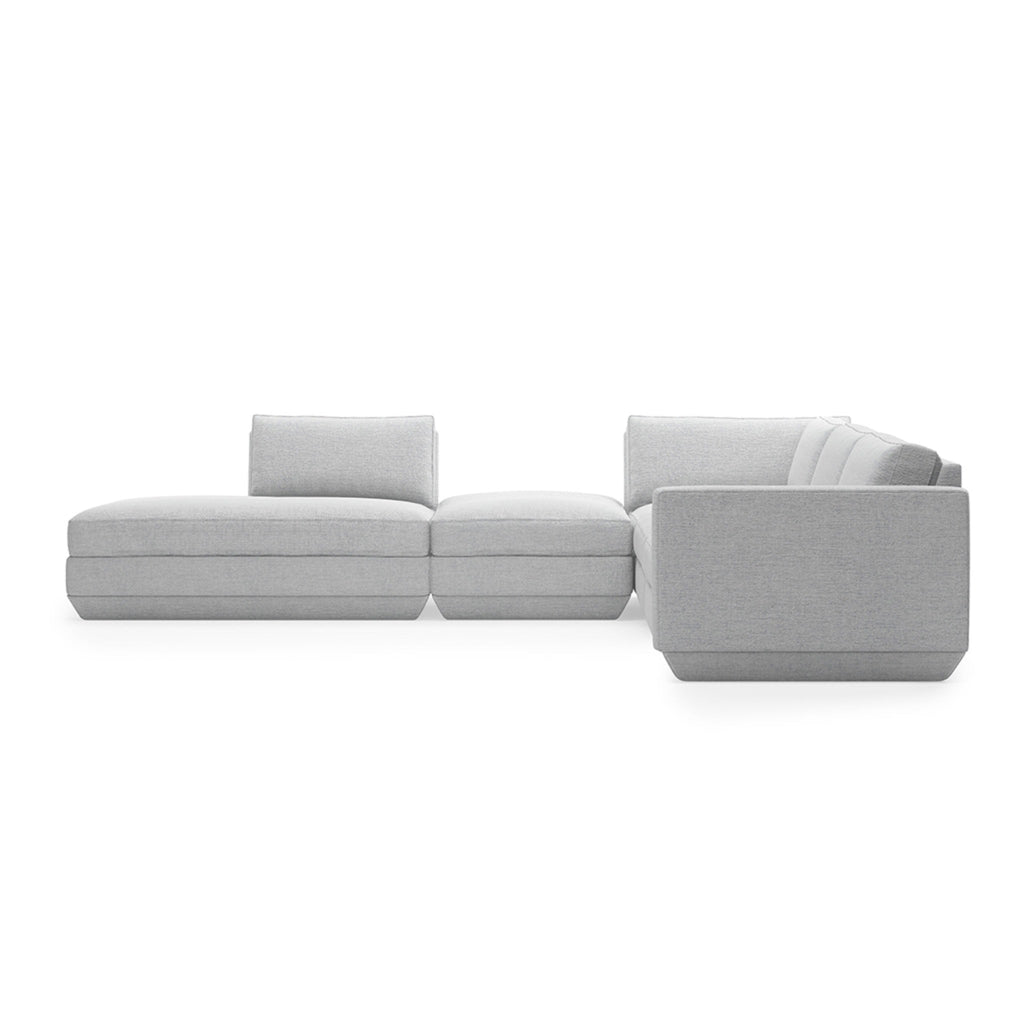 Podium 5PC Seating Group - Left Facing - Sage InteriorsgusSectional