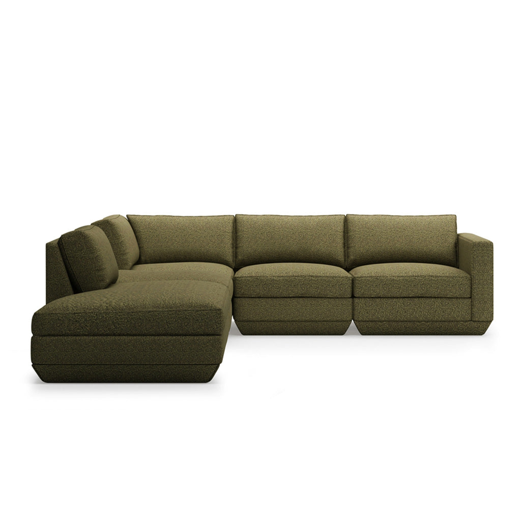 Podium 5PC Seating Group - Left Facing - Sage InteriorsgusSectional