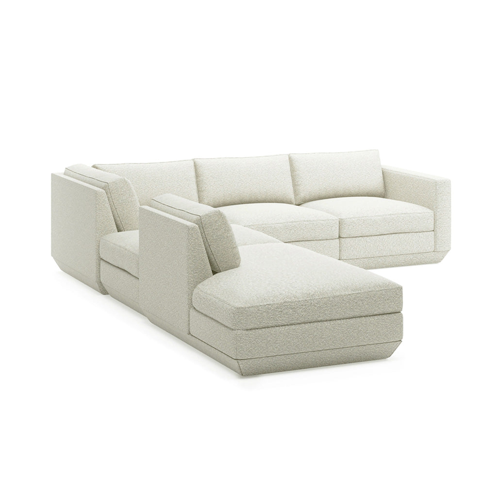 Podium 5PC Seating Group - Left Facing - Sage InteriorsgusSectional