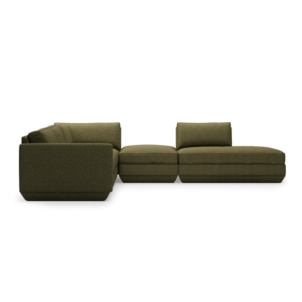 Podium 5PC Seating Group - Right Facing - Sage InteriorsgusSectional