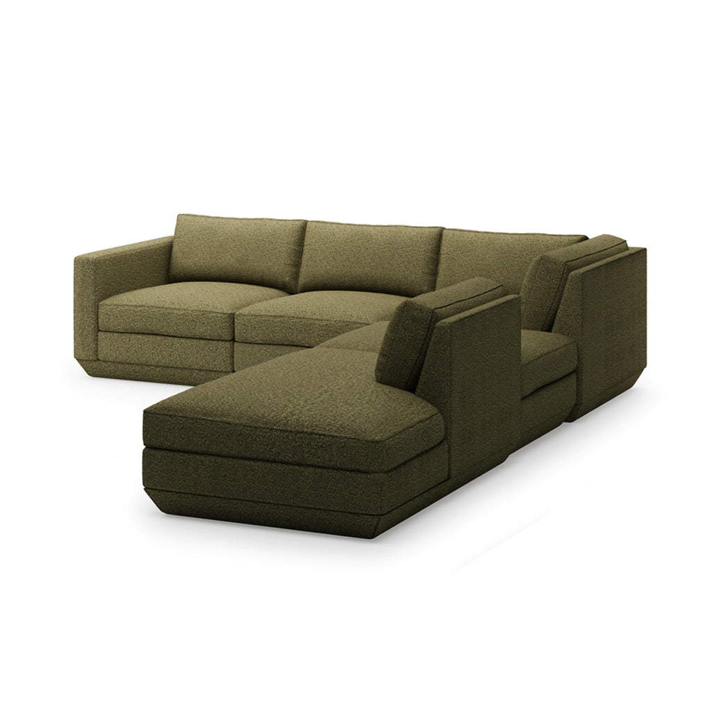 Podium 5PC Seating Group - Right Facing - Sage InteriorsgusSectional