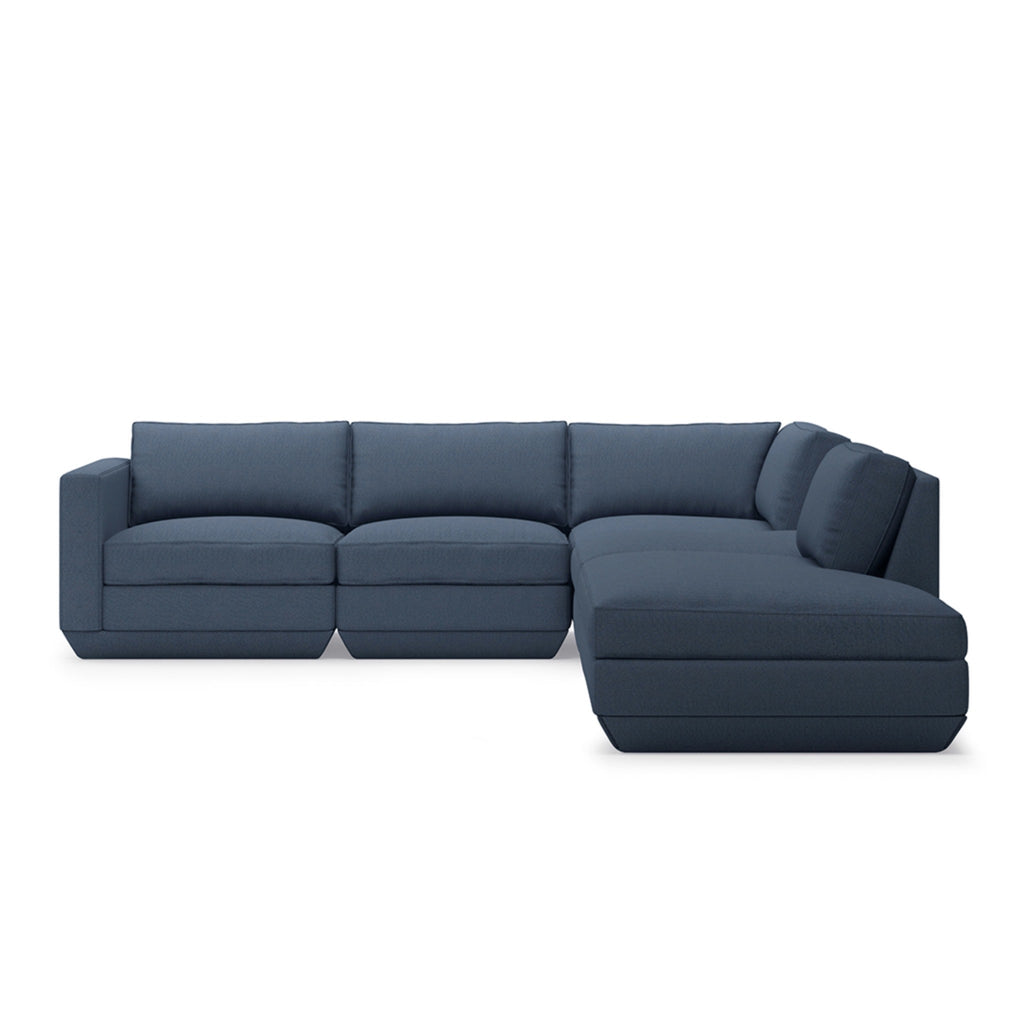 Podium 5PC Seating Group - Right Facing - Sage InteriorsgusSectional