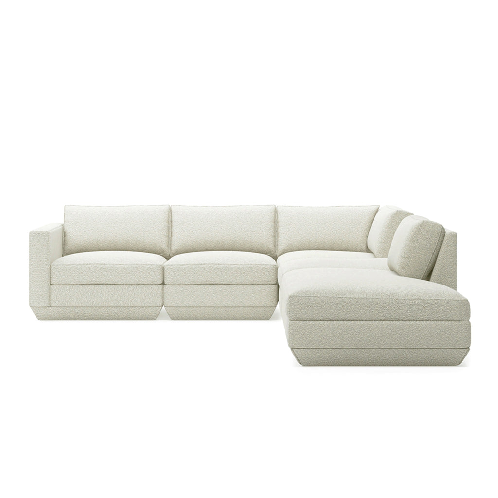 Podium 5PC Seating Group - Right Facing - Sage InteriorsgusSectional