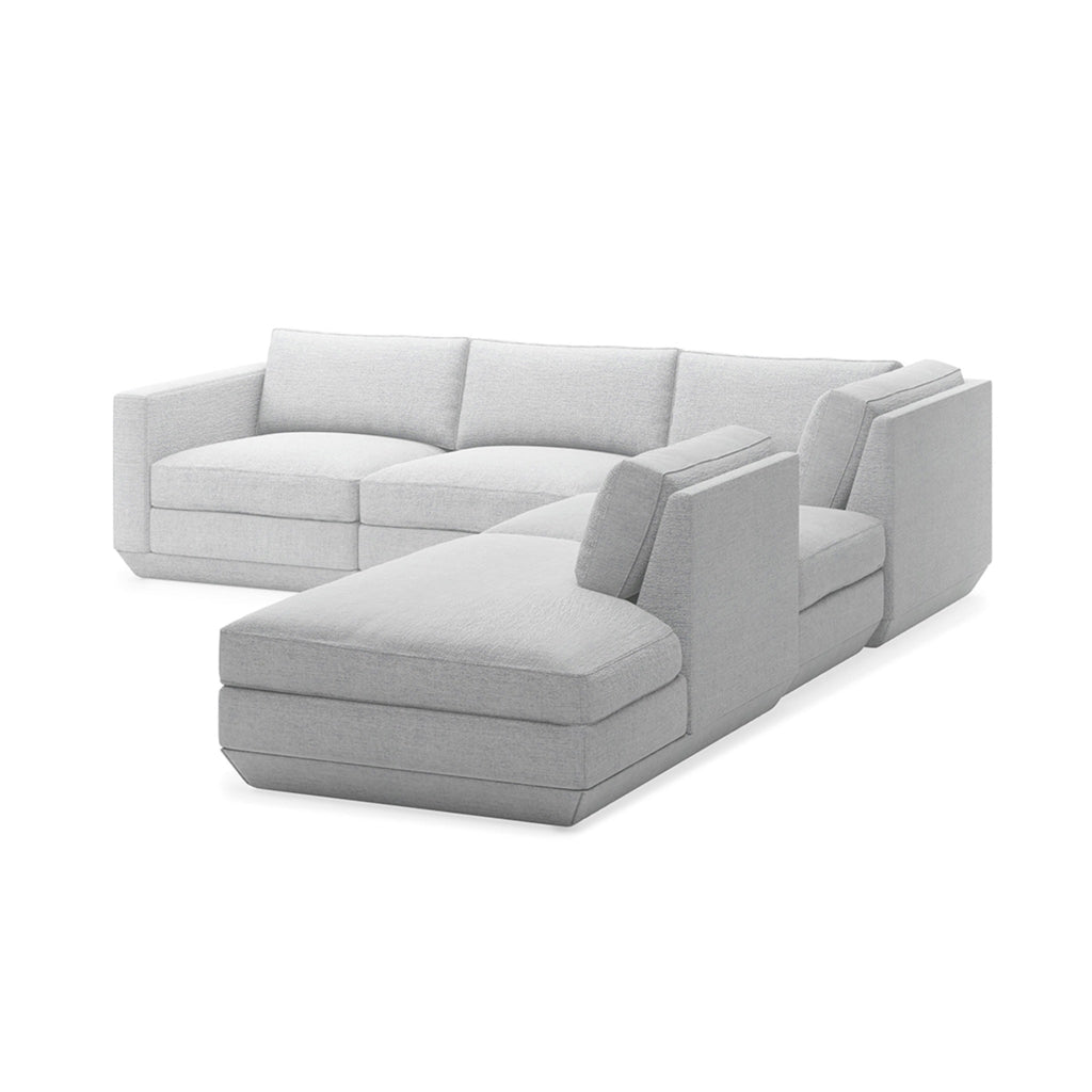 Podium 5PC Seating Group - Right Facing - Sage InteriorsgusSectional