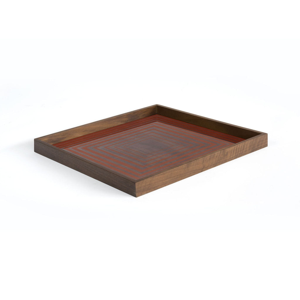 Pumpkin Square Glass Tray - large - Sage InteriorsNotre Mondetray