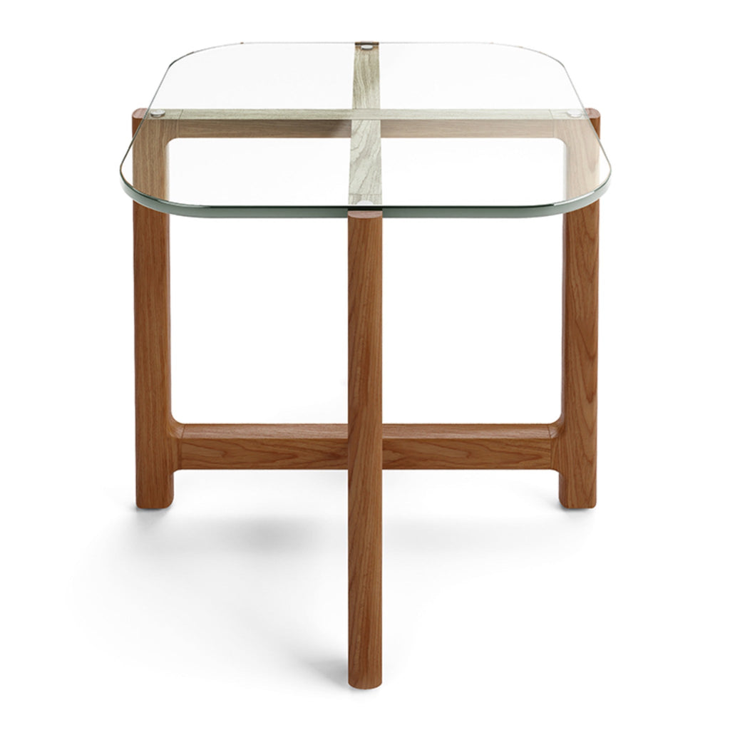 Quarry End Table with Walnut Base - Sage InteriorsgusEnd Table