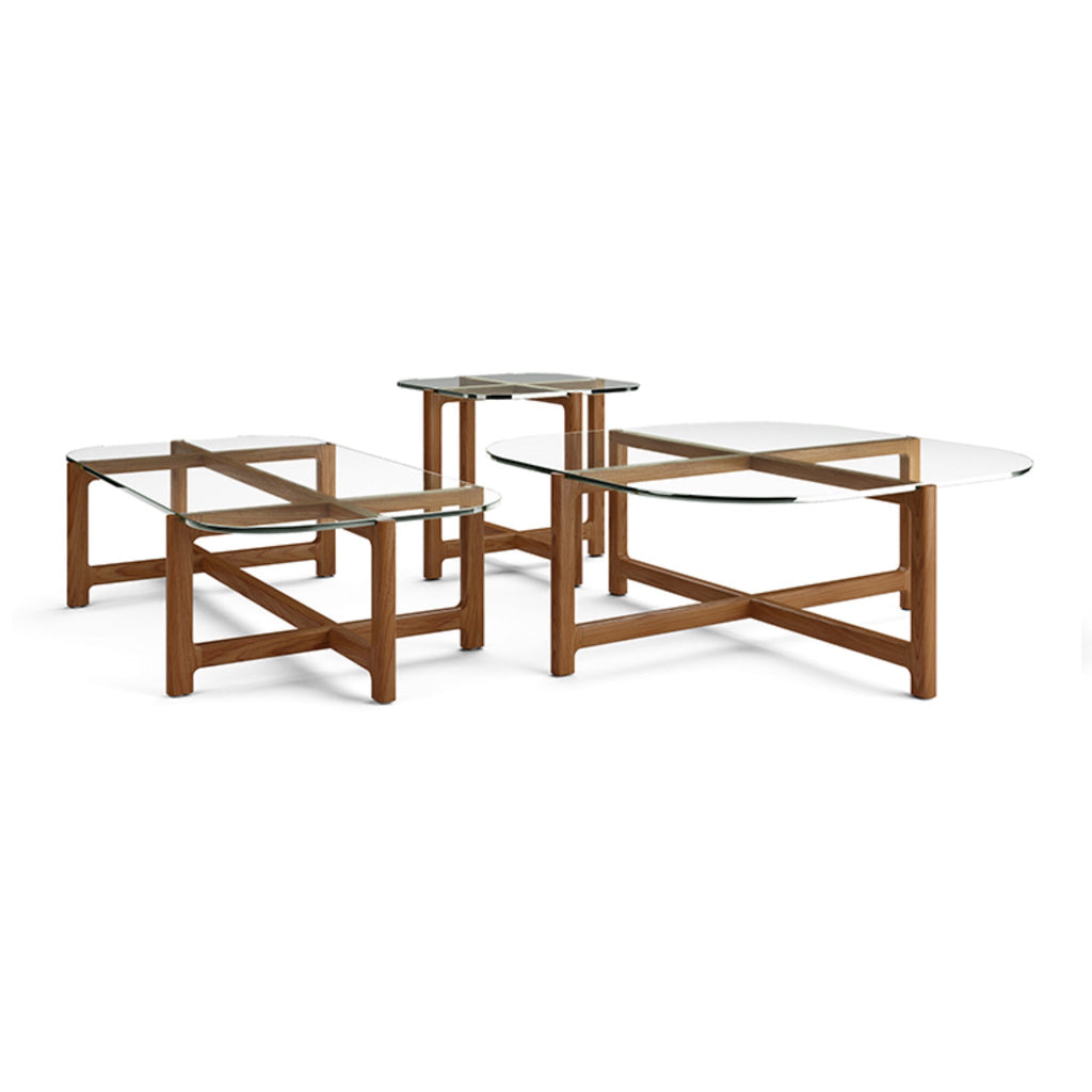 Quarry Rectangular Coffee Table with Walnut Base - Sage InteriorsgusCoffee Table