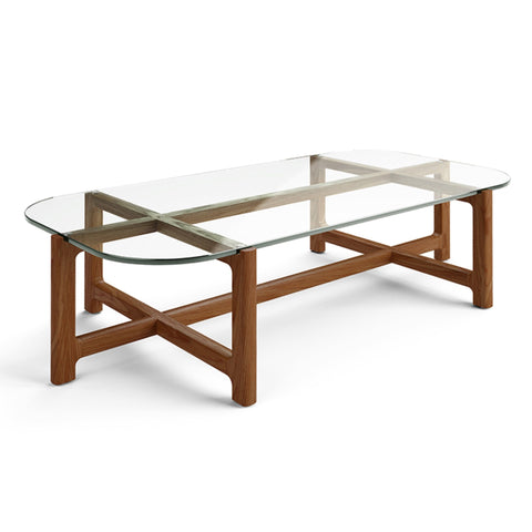 Quarry Rectangular Coffee Table with Walnut Base - Sage InteriorsgusCoffee Table