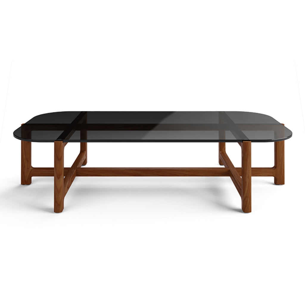 Quarry Rectangular Coffee Table with Walnut Base - Sage InteriorsgusCoffee Table