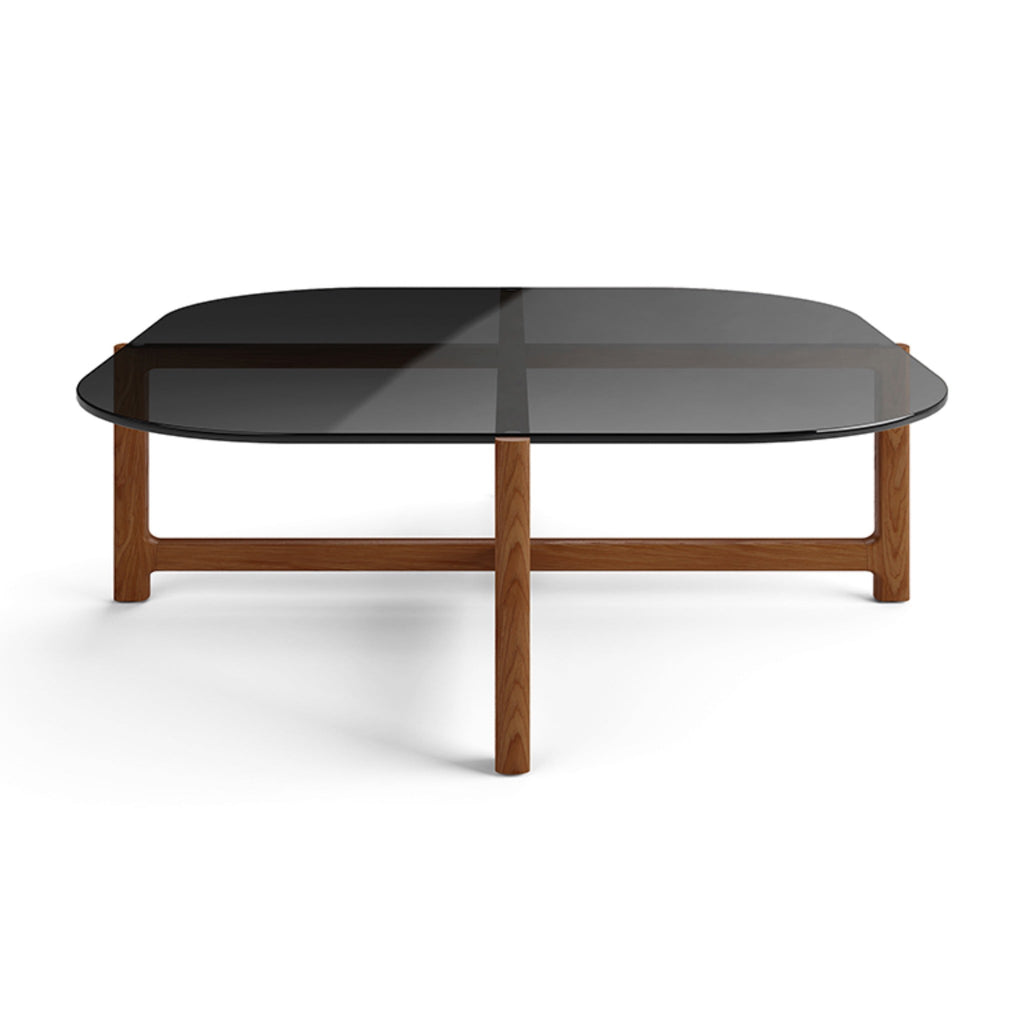 Quarry Square Coffee Table with Walnut Base - Sage InteriorsgusCoffee Table