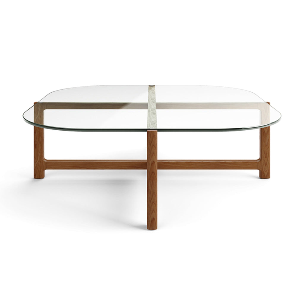 Quarry Square Coffee Table with Walnut Base - Sage InteriorsgusCoffee Table