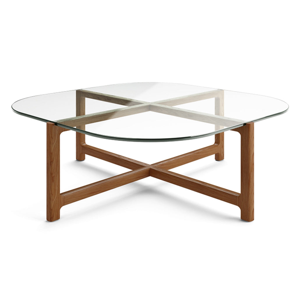 Quarry Square Coffee Table with Walnut Base - Sage InteriorsgusCoffee Table