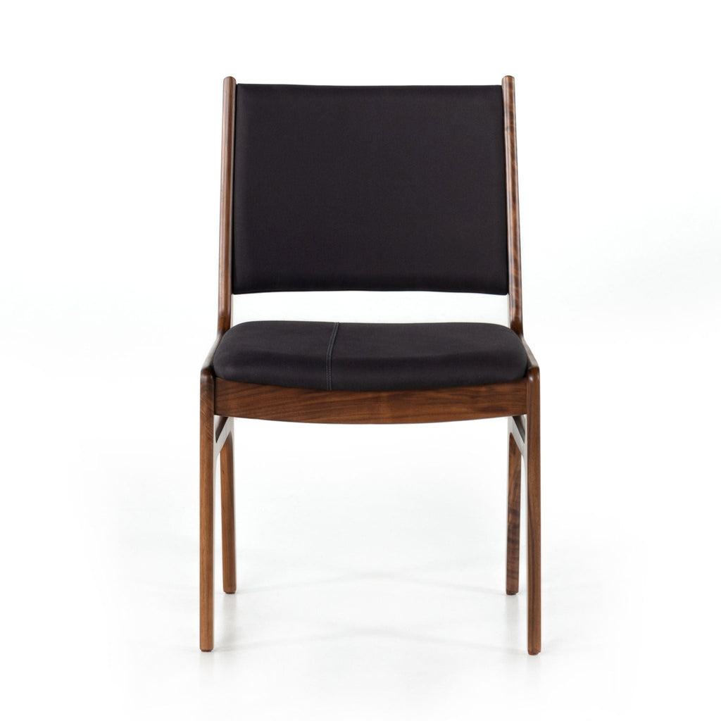 Reacher Dining Chair, Armless Dark Blue Canvas - Sage InteriorsFHChair