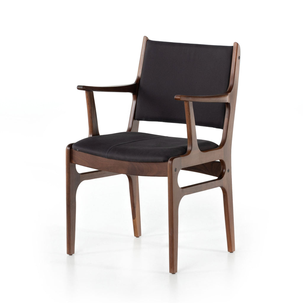 Reacher Dining Chair, Dark Blue Canvas - Sage InteriorsFHChair