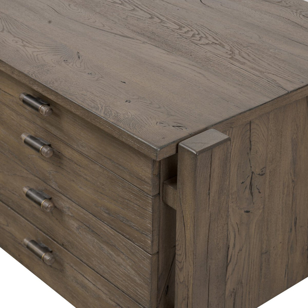 Reclaimed French Oak Marcela Desk - Sage InteriorsFour Handsdesk