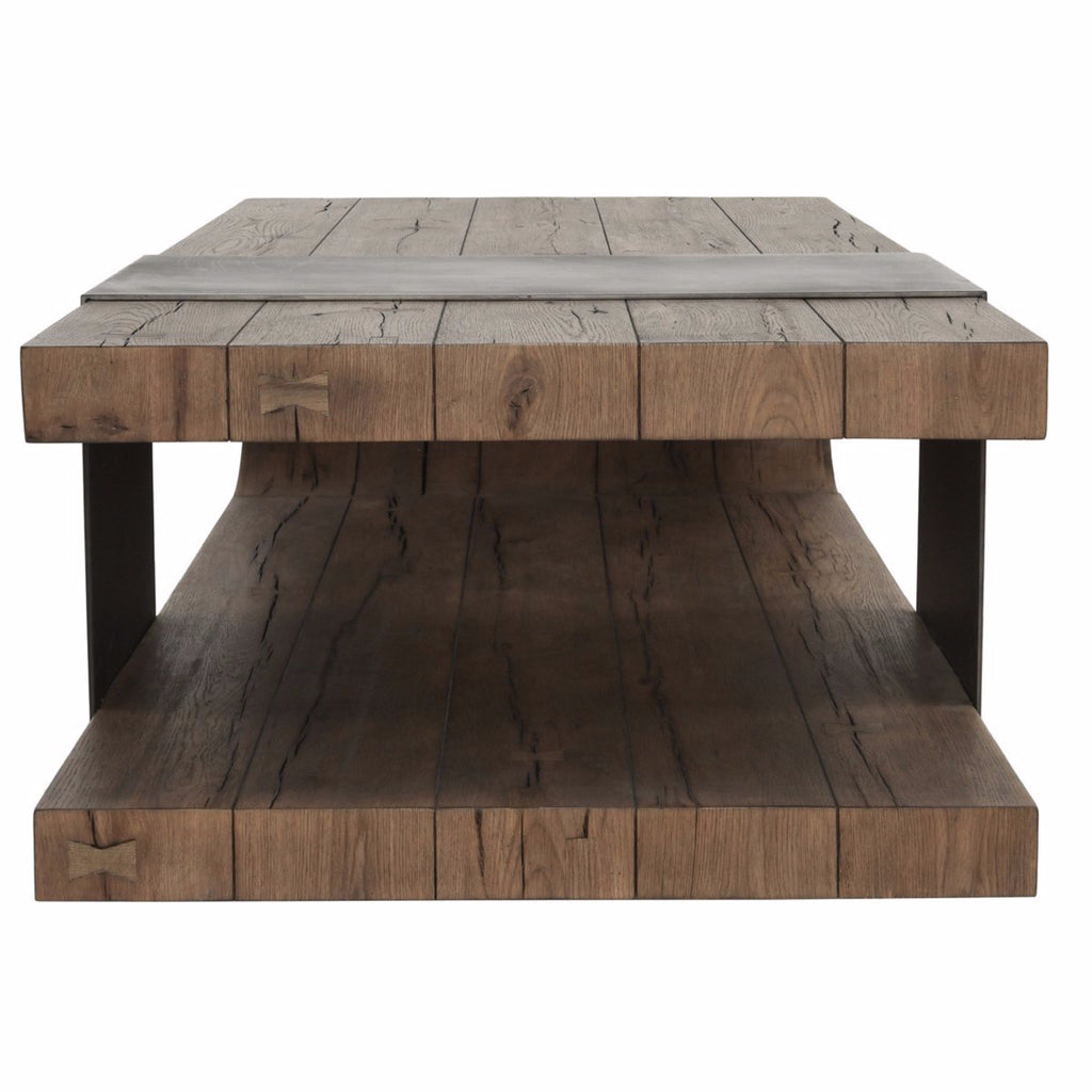 Reclaimed Oak Sculptural Coffee Table - Sage InteriorsClassic Homecoffee table