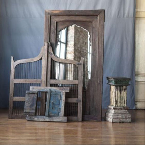 Reclaimed Pillar Pedestal - Sage InteriorsBlue Ocean Traders