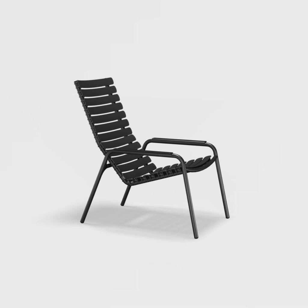 ReCLIPS Lounge Chair in Mono Color with Aluminum Armrests - Sage InteriorsHoue