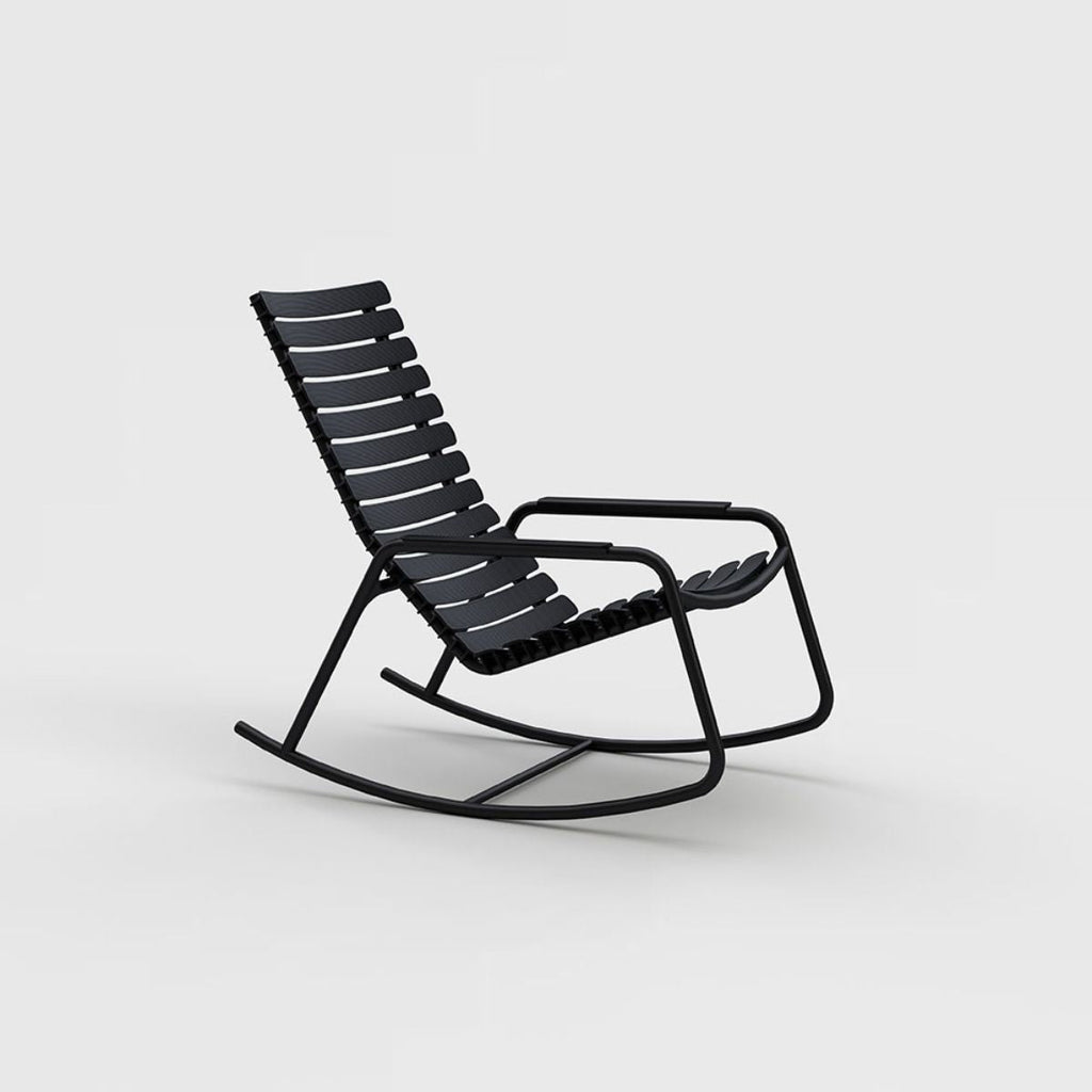 ReCLIPS Rocking Chair in Mono Color with Aluminum Armrests - Sage InteriorsHoueAccent Chair