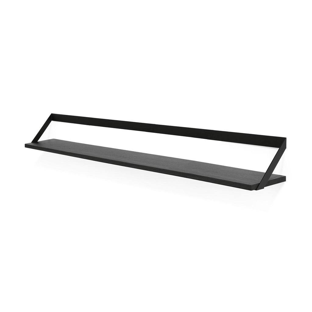 Ribbon Shelf, Black Oak - Sage InteriorsethnicraftDecor