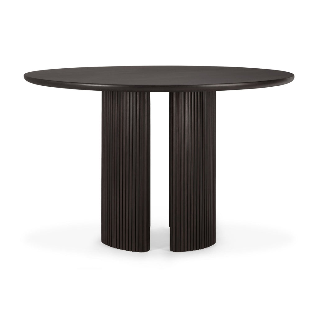 Roller Max Dining Table, Mahagony Dark Brown - Sage InteriorsEthnicraftDining Table