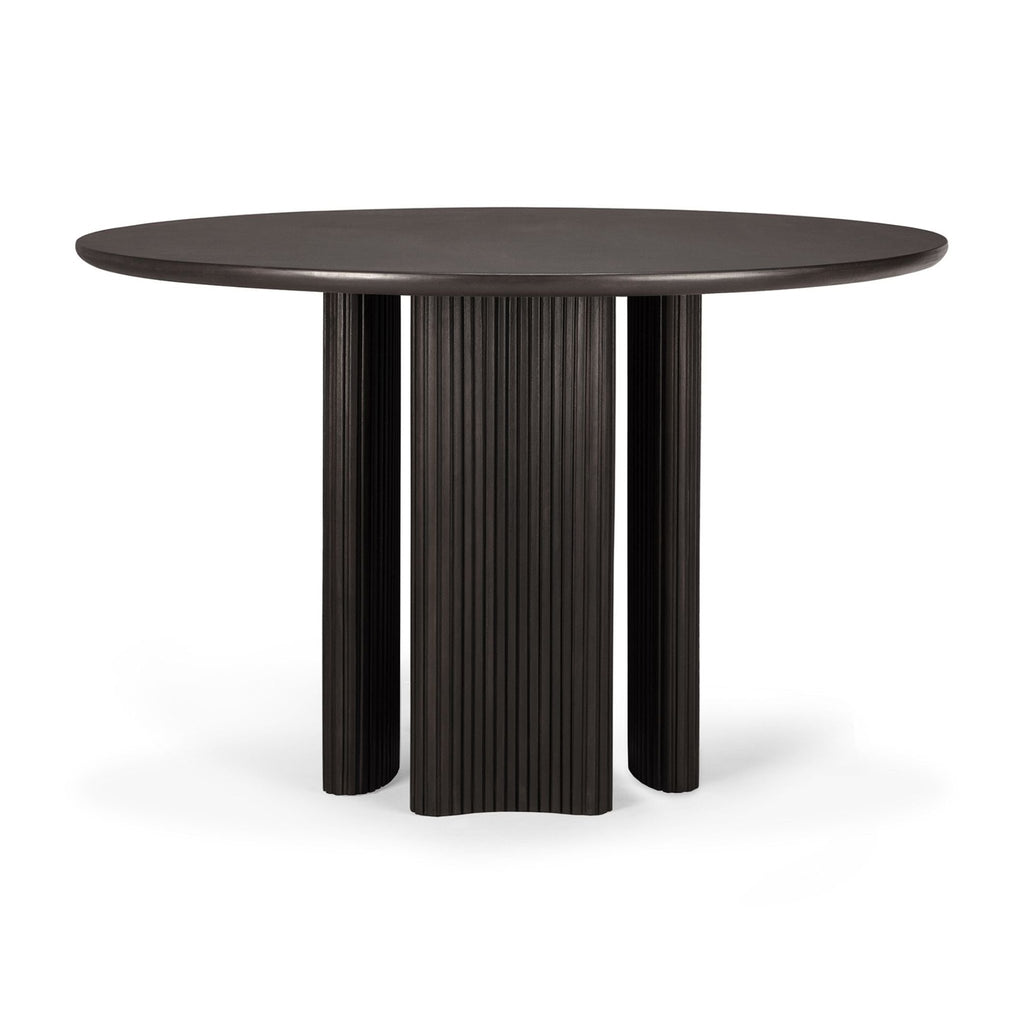 Roller Max Dining Table, Mahagony Dark Brown - Sage InteriorsEthnicraftDining Table