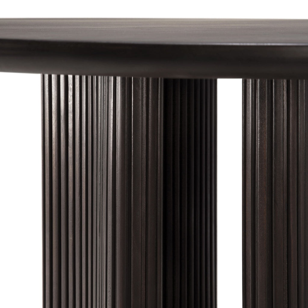 Roller Max Dining Table, Mahagony Dark Brown - Sage InteriorsEthnicraftDining Table