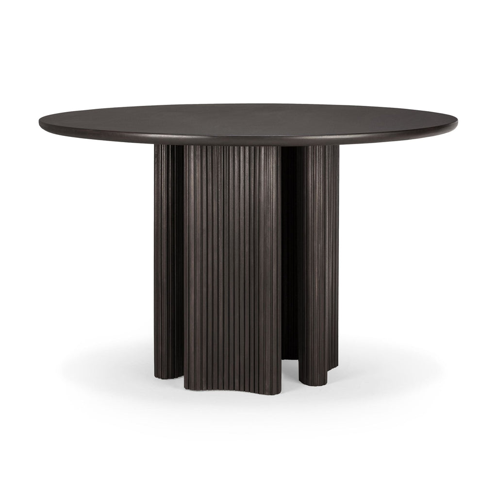 Roller Max Dining Table, Mahagony Dark Brown - Sage InteriorsEthnicraftDining Table