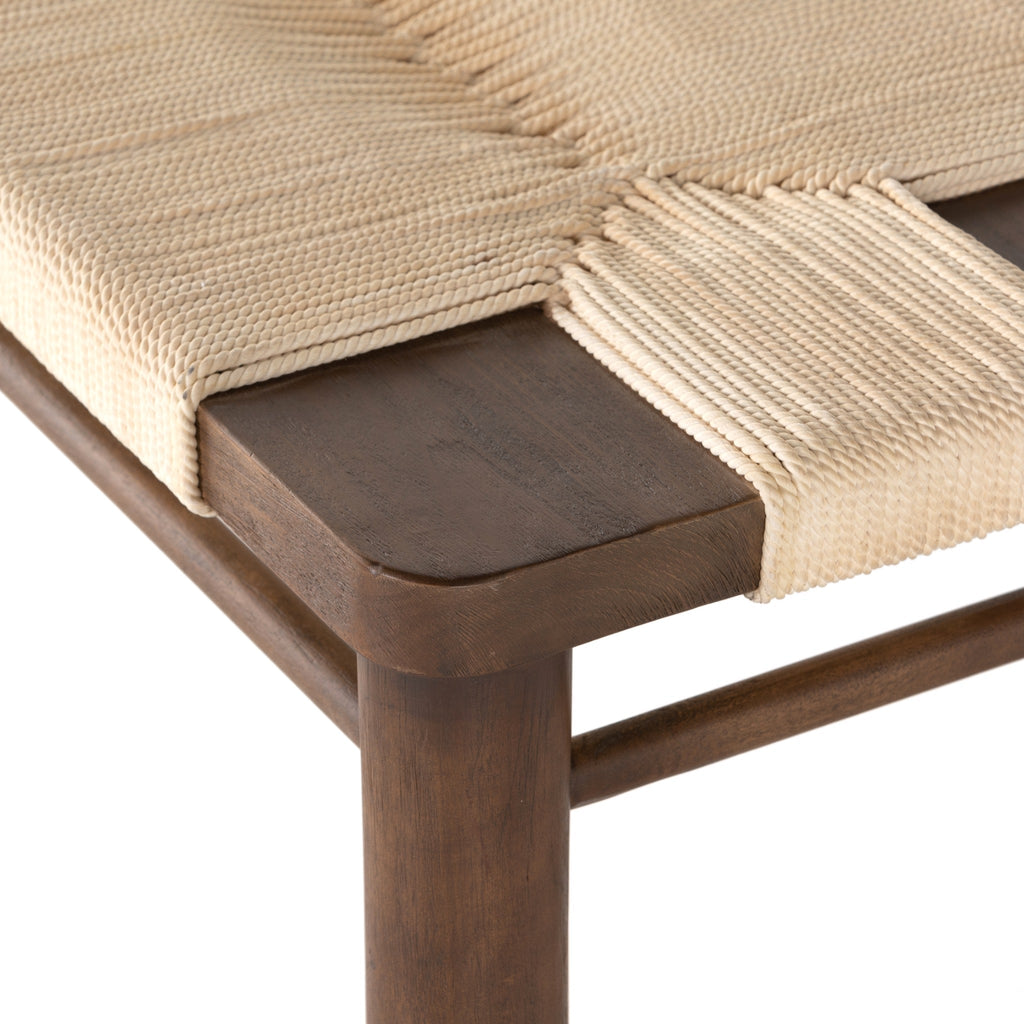 Rope Woven Bench - Sage InteriorsFHbench