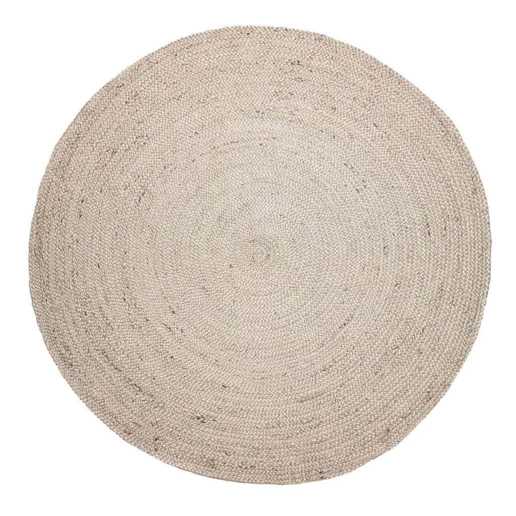 Round Ivory Jute Rug - Sage InteriorsTREE RUGS